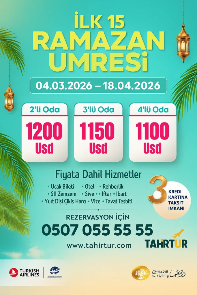 Umre ne zaman - 2025 Ramazan Umresi Diyanet
