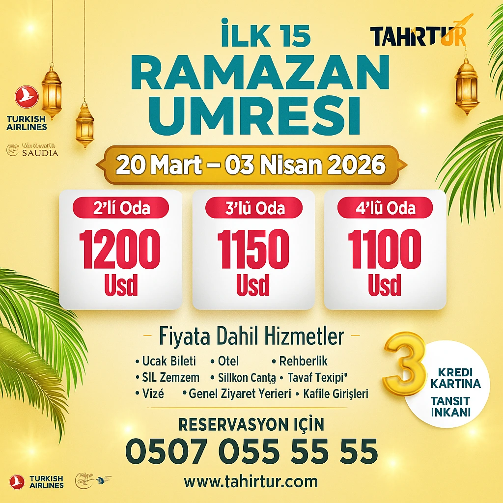 Umre ne zaman - 2025 Ramazan Umresi Diyanet