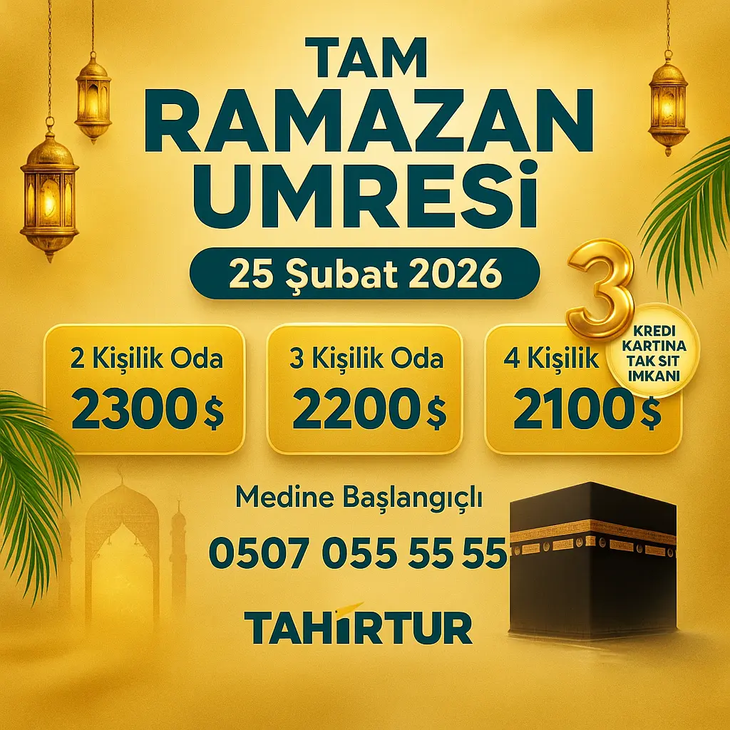Umre kaç TL - Umre turları - Umre kaç dolar